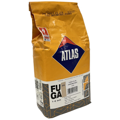 Atlas Fuga 019 Затирка для швов 1-6 мм, пакет 5 кг, светло-бежевый
