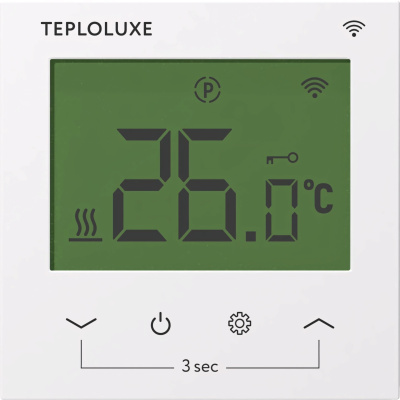 Терморегулятор электронный Теплолюкс Pontus wi-fi белый