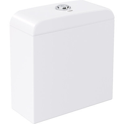 Euro Ceramic 39332000 Бачок для унитаза, глянцевый белый