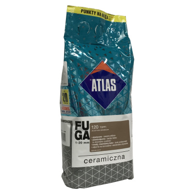 Atlas Fuga Artis 120 Затирка для швов 1-20 мм, пакет 2 кг, тоффи