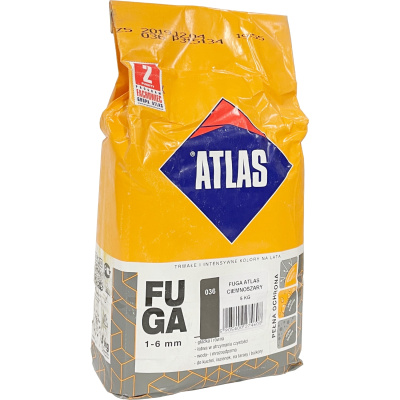 Atlas Fuga 036 Затирка для швов 1-6 мм, пакет 5 кг, тёмно-серый