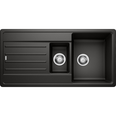 Legra 6S 526086 Мойка встраиваемая сверху 100*50 см, матовая чёрная