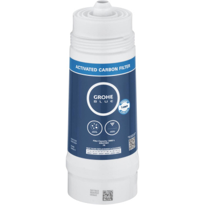 Grohe Blue 40547001 Сменный фильтр на основе активированного угля 3000 л, 3-ступенчатый