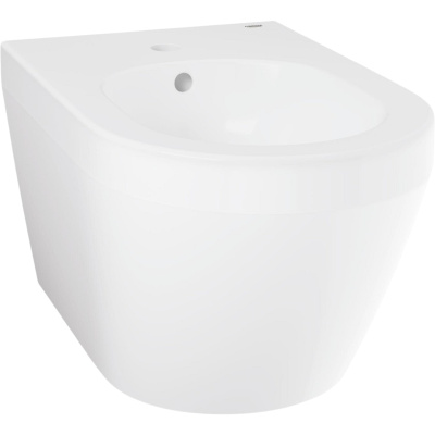 Euro Ceramic 102487SH00 Биде подвесное, глянцевое белое