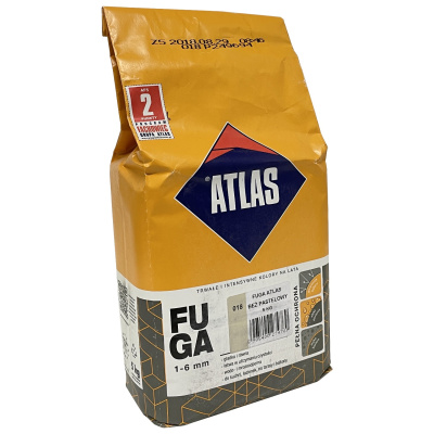 Atlas Fuga 018 Затирка для швов 1-6 мм, пакет 5 кг, бежево-пастельный