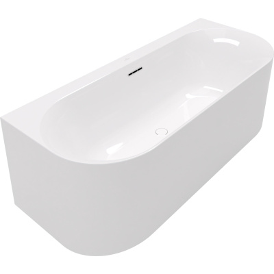 Loop & Friends UBA170LOF9CS00V-01 Ванна акриловая пристенная 170*75 см, глянцевая белая