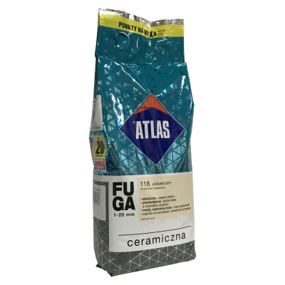 Atlas Fuga Artis 118 Затирка для швов 1-20 мм, пакет 2 кг, жасмин