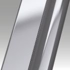 Aurora 1 AURORAN185-1B Стеклянная шторка на ванну 85*150 см, стекло прозрачное, матовый хром