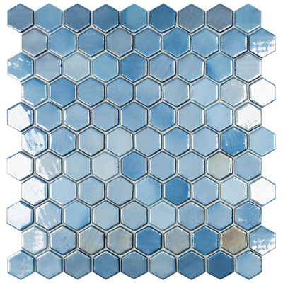 6004H Lux Blue Hex 31,7*30,7 (35x35 мм)