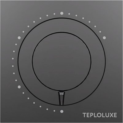 Терморегулятор механический Теплолюкс Solus чёрный