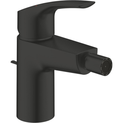 Eurosmart 329292433 Смеситель для биде, со сливным гарнитуром, матовый чёрный