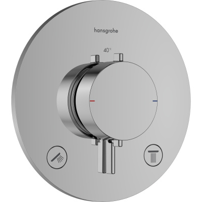 Ecostat Comfort S 33715000 Термостат встраиваемый на 2 выхода, хром