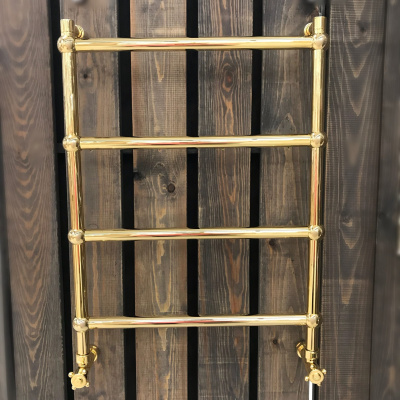 442/TS Sole Полотенцесушитель водяной 4М 460 мм, золото