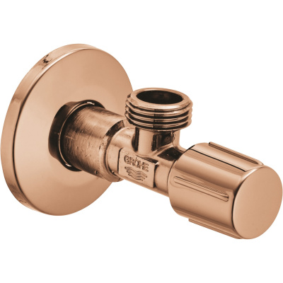 Basic 22041DA0 Вентиль угловой 1/2″ Х 1/2″, тёплый закат, глянец