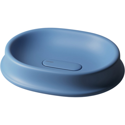 Sayma S570IP Раковина накладная 57*47 см, (pure) матовый синий