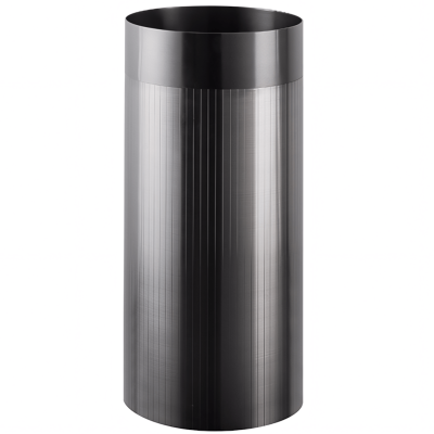 Rome 100360885 Раковина напольная стальная ø 40,6 см, шлифованный титан