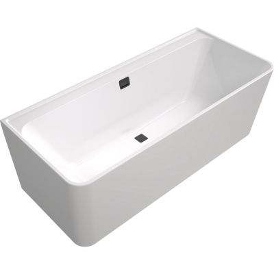 Collaro UBA180COR9CS00VN01 Ванна акриловая пристенная 180*80 см, глянцевая белая