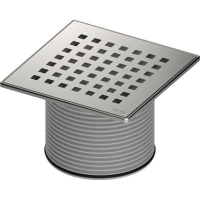 TECEdrainpoint S 3660008 Декоративная решётка "quadratum" 150 мм, нержавеющая сталь, глянцевая