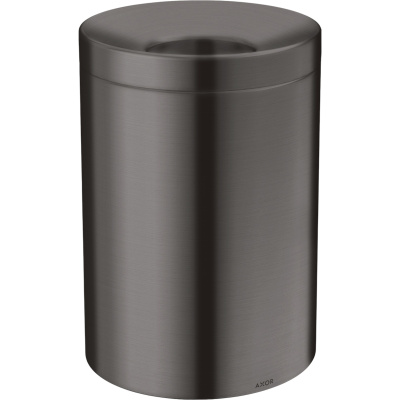 Axor Universal Circular 42872340 Ведро для мусора 5л, шлифованный чёрный хром