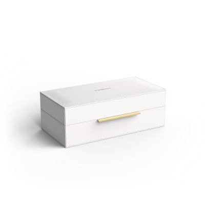 Brownie 0939750 Универсальная коробка BOX S 9,5x27x14 см, Цвет белый, искусственная кожа