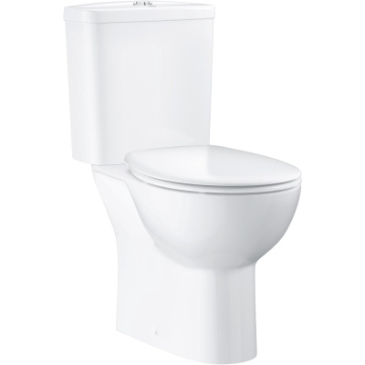 Bau Ceramic 39604000 Унитаз напольный с бачком и сиденьем, глянцевый белый