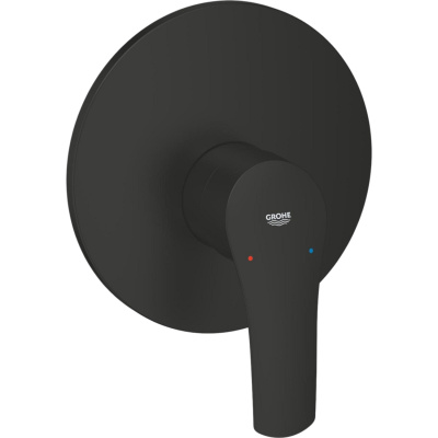 Eurosmart 194512433 Смеситель для душа встраиваемый, матовый чёрный
