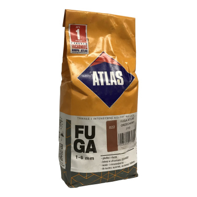 Atlas Fuga 022 Затирка для швов 1-6 мм, пакет 2 кг, ореховый