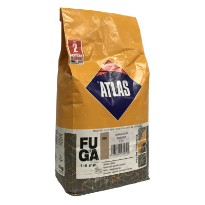 Atlas Fuga 020 Затирка для швов 1-6 мм, пакет 5 кг, бежевый