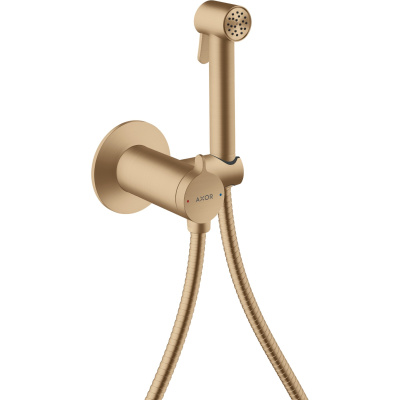 Axor Bidette S 29242140 Гигиенический душ со смесителем, шлифованная бронза