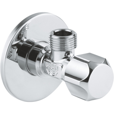Basic 22025000 Вентиль угловой 1/2″ Х 1/2″, хром