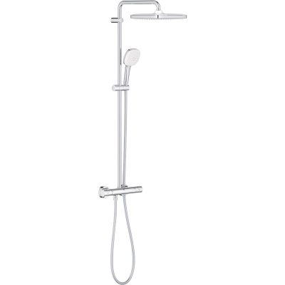 Tempesta System 250 Cube 26689001 Душевая система с термостатом, хром