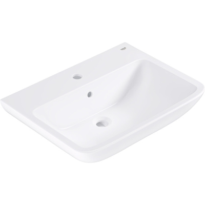 BauEdge Ceramic 39808000 Раковина подвесная 60*44,5 см, глянцевая белая