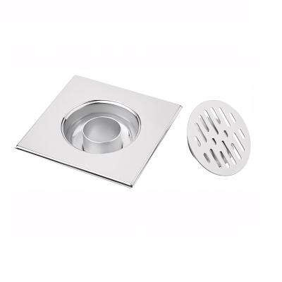 Pilette 403/50/51 Душевой трап 20 см с гидрозатвором, нержавеющая сталь