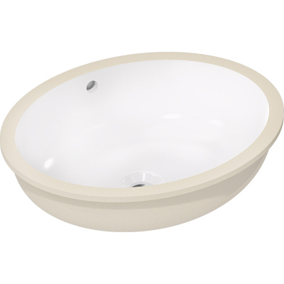 Xuniva D 60152450 Раковина встраиваемая под столешницу 50*40 см, глянцевая белая