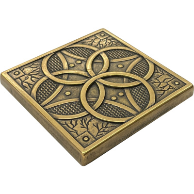 Aros Shined Brass 7.5*7.5 (1170 BRBR)