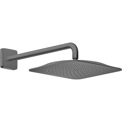 Axor Citterio C 28791340 Верхний душ со стены 270*270 мм, шлифованный чёрный хром