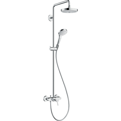 Croma Select S 27255400 Душевая система со смесителем, белый/хром
