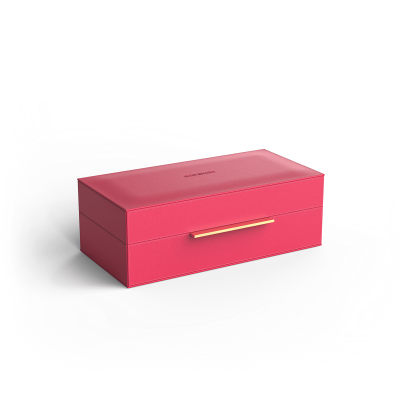 Brownie 0939797 Универсальная коробка BOX S 9,5x27x14 см,  Цвет пурпурный, искусственная кожа