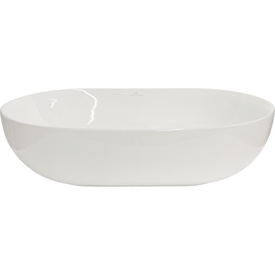 Slender 100255359 Раковина накладная 60*40,5 см, глянцевая белая