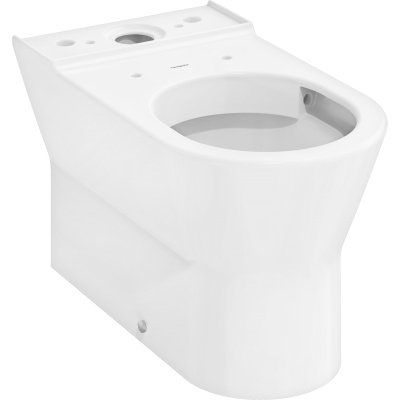 EluPura Original S 60135450 Унитаз напольный безободковый, глянцевый белый