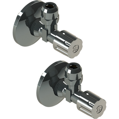 TECEone 9820464 Вентиль угловой 1/2″ Х 3/8″, хром (комплект 2 шт.)