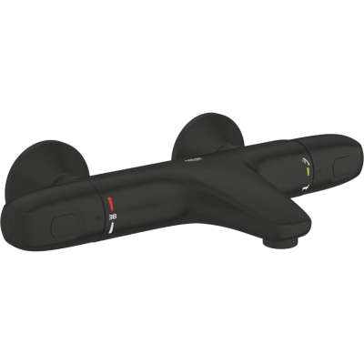 Grohtherm 1000 348162433 Термостат для ванны, матовый чёрный