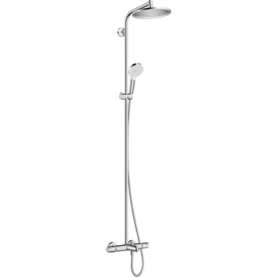 Crometta S 27320000 Душевая система с термостатом для ванны, хром