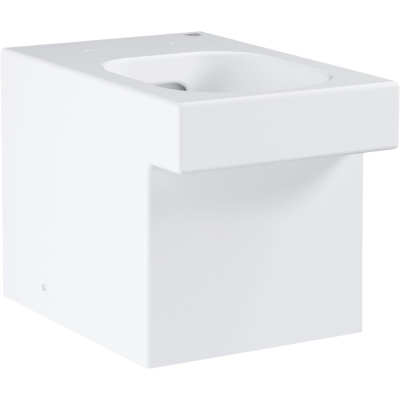 Cube Ceramic 3948500H Унитаз приставной безободковый, глянцевый белый