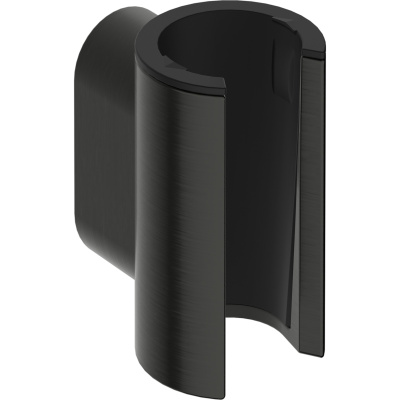 Porter Fine S 28885340 Держатель ручного душа, шлифованный чёрный хром