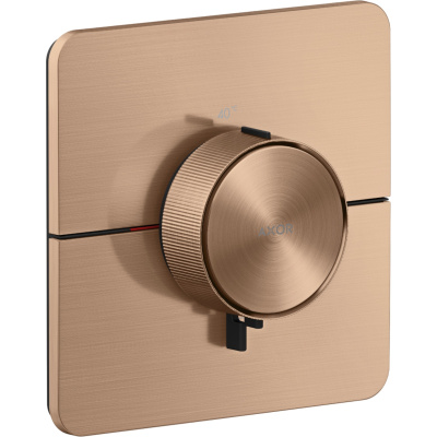 Axor ShowerSelect ID 36775310 Термостат встраиваемый, шлифованное красное золото