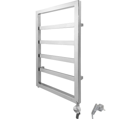 Square 100272080 Полотенцесушитель электрический 900*530 мм, хром