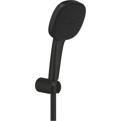 Vitalio Comfort 263992431 Душевой набор со шлангом 175 см, матовый чёрный