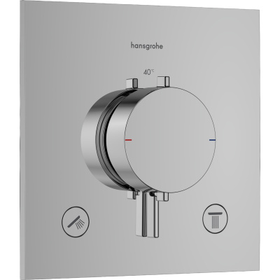 Ecostat Comfort E 33711000 Термостат встраиваемый на 2 выхода, хром