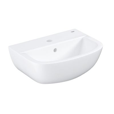 Bau Ceramic 39424000 Мини-раковина подвесная 45,4*35,4 см, глянцевая белая
